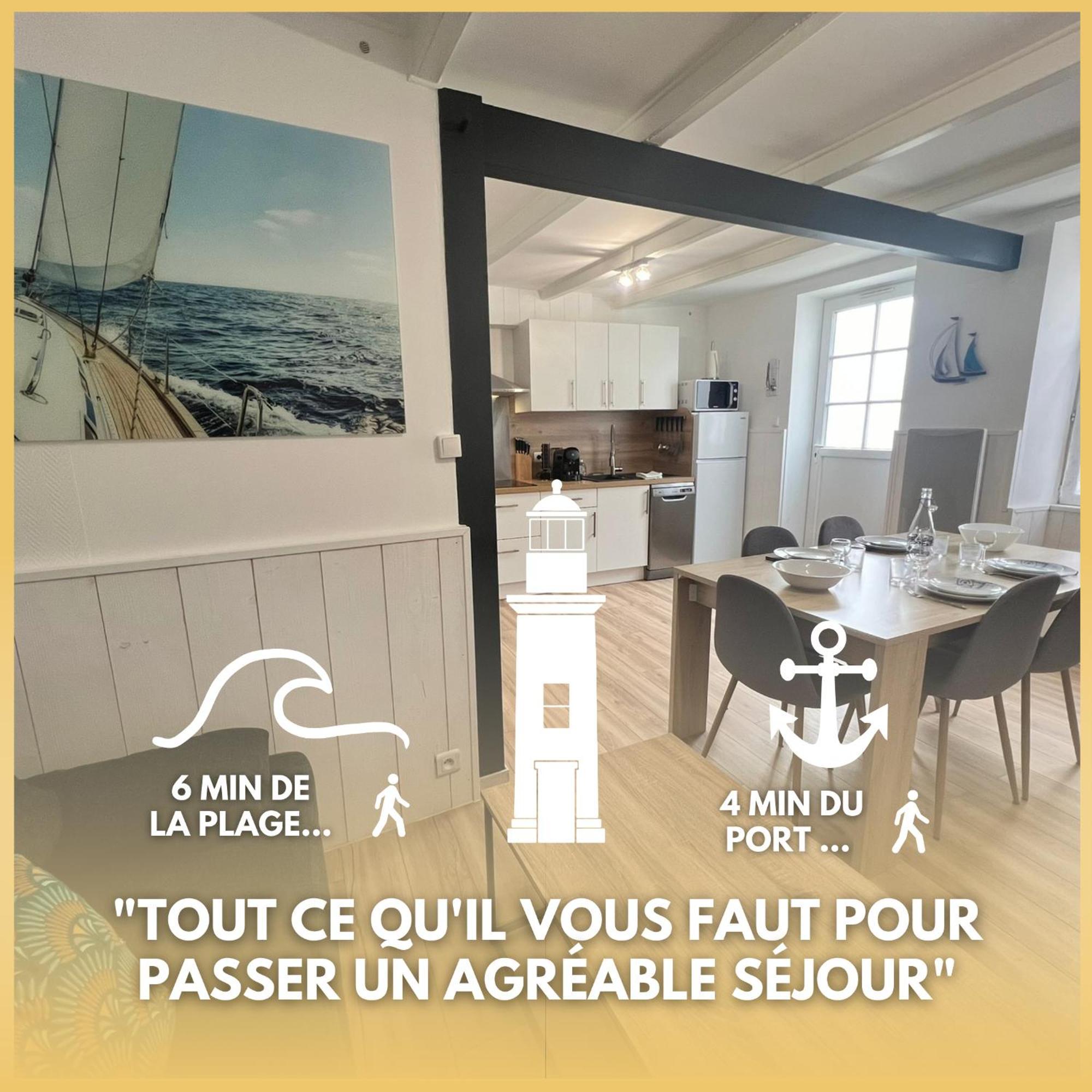 Le Phare De La Cotiniere - Proche Port Et Centre Ville La Flotte Ngoại thất bức ảnh